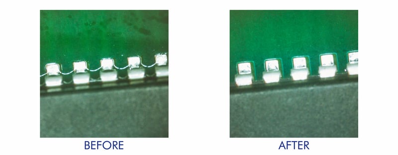 PCB Board Before and After-1