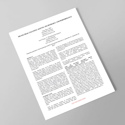 Technical Article pH Neutral Cleaning Agents Technology and Performance. Effective electronic assembly...